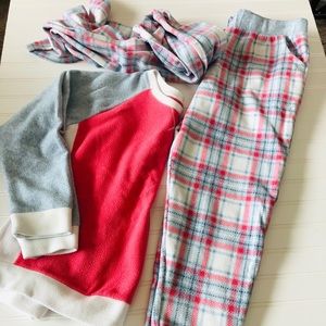 Cuddl Duds 3 price fleece pajama set